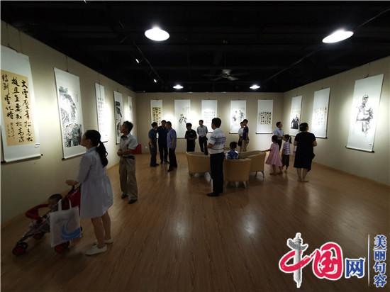 陳毅東征主題書畫展在句容展出