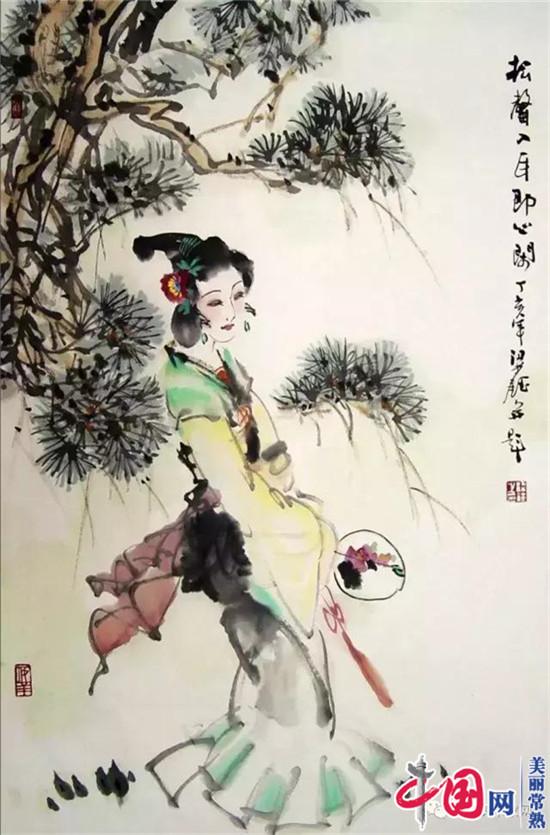 常熟虞山當(dāng)代藝術(shù)研究院名家風(fēng)采：梁鈺先生國畫作品欣賞