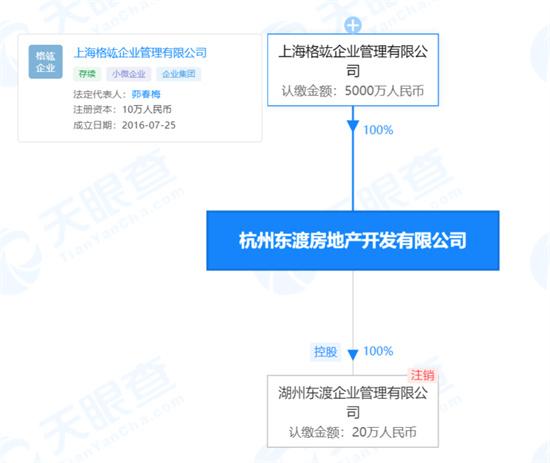 杭州東渡房地產開發有限公司因污水排放超標被罰