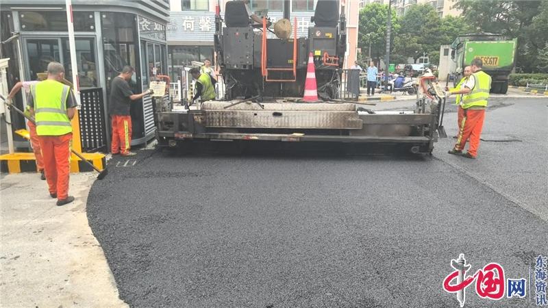 蘇州黃橋街道荷馨苑社區(qū)：道路“小修補” 鋪好居民“舒心路”